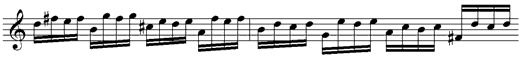 Baltzar Prelude [1 in G], T. 29-30